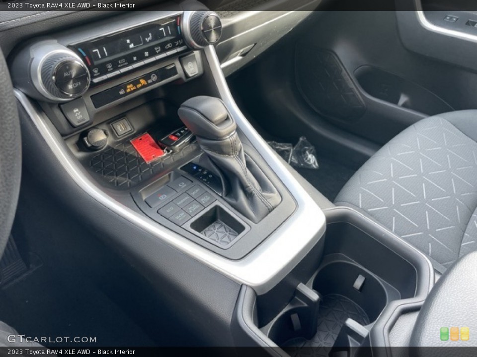 Black Interior Transmission for the 2023 Toyota RAV4 XLE AWD #145454203