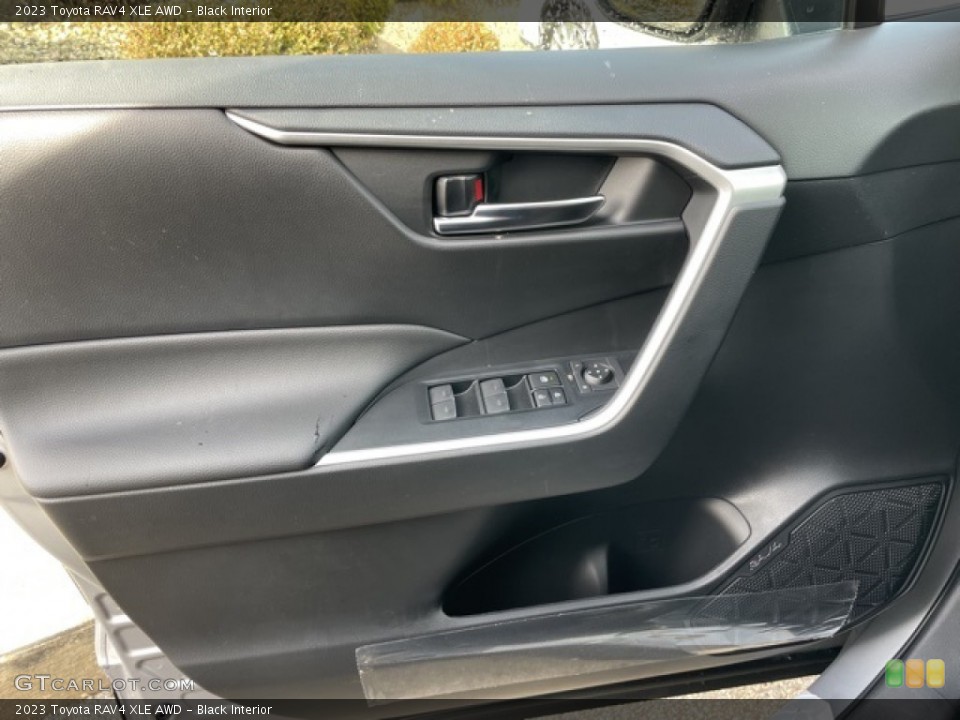 Black Interior Door Panel for the 2023 Toyota RAV4 XLE AWD #145454362