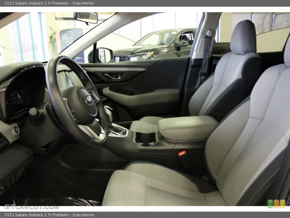 Gray 2021 Subaru Outback Interiors