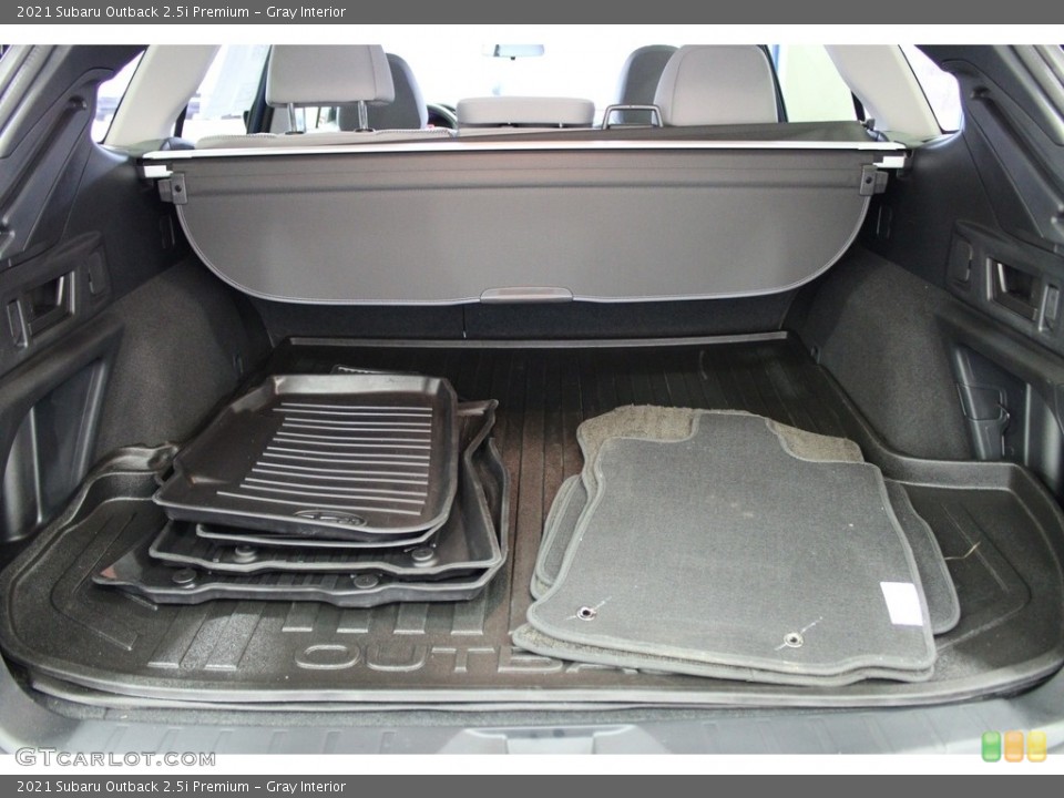 Gray Interior Trunk for the 2021 Subaru Outback 2.5i Premium #145455541