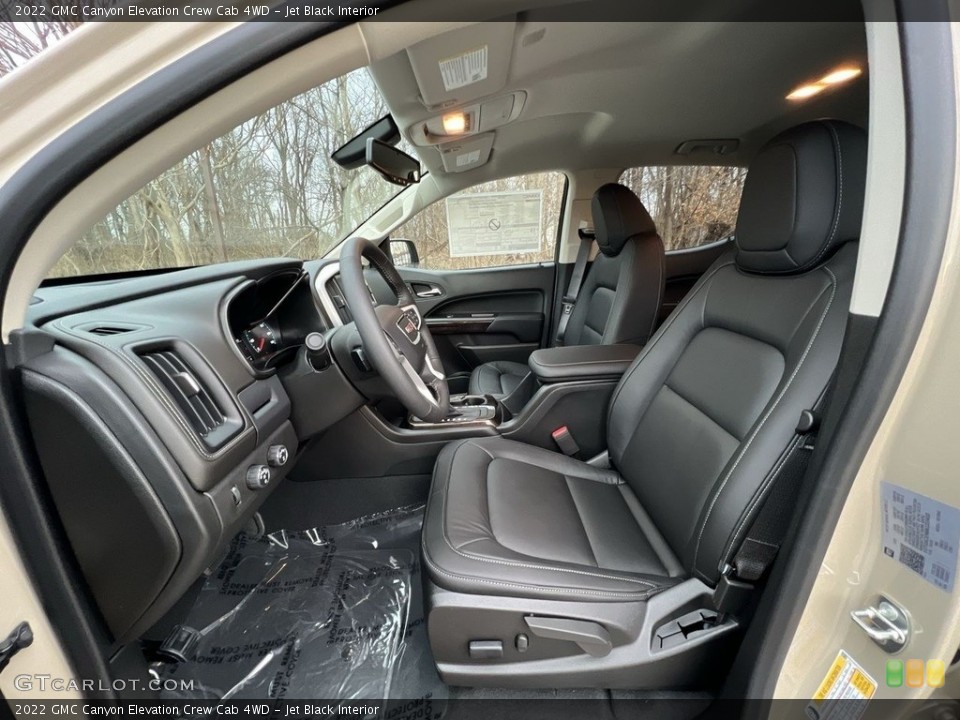 Jet Black Interior Photo for the 2022 GMC Canyon Elevation Crew Cab 4WD #145456703