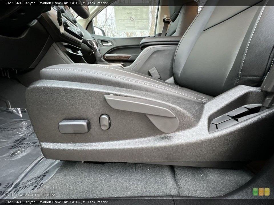 Jet Black Interior Front Seat for the 2022 GMC Canyon Elevation Crew Cab 4WD #145456721