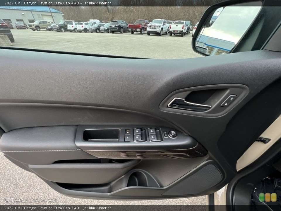 Jet Black Interior Door Panel for the 2022 GMC Canyon Elevation Crew Cab 4WD #145456739