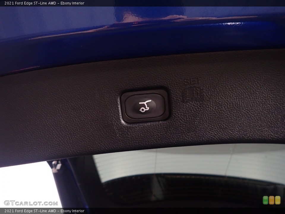 Ebony Interior Controls for the 2021 Ford Edge ST-Line AWD #145458268