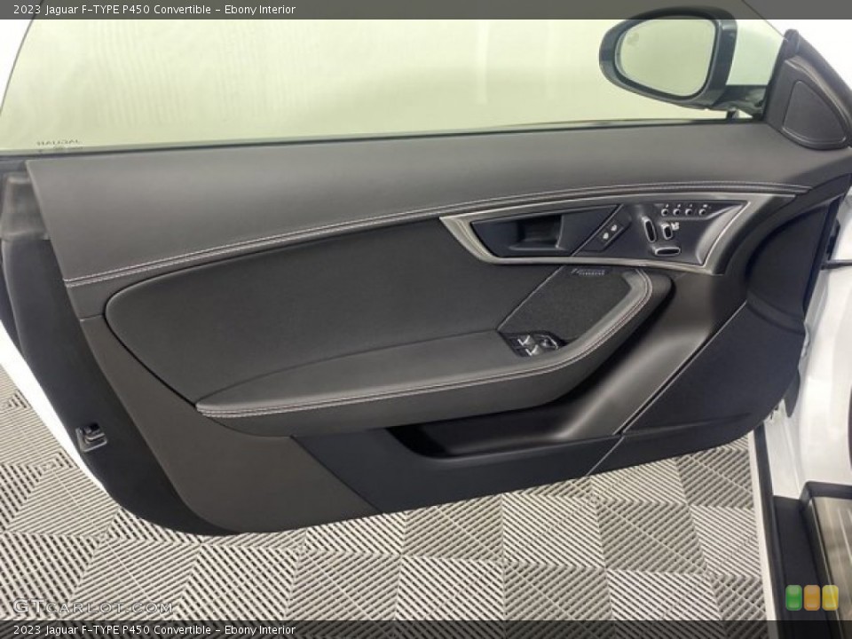 Ebony Interior Door Panel for the 2023 Jaguar F-TYPE P450 Convertible #145458292
