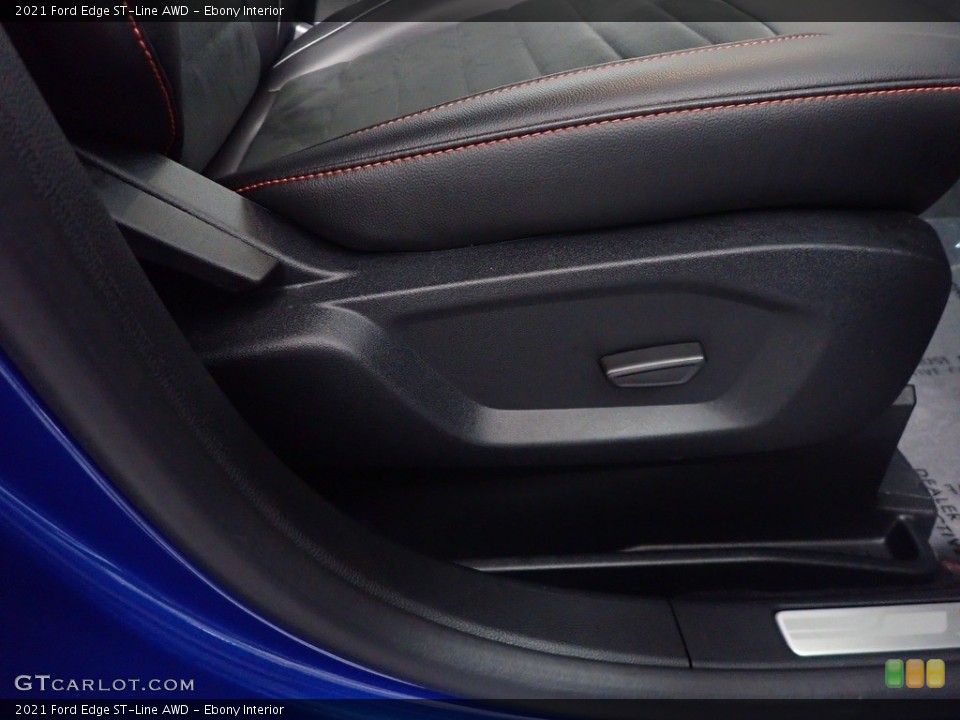 Ebony 2021 Ford Edge Interiors