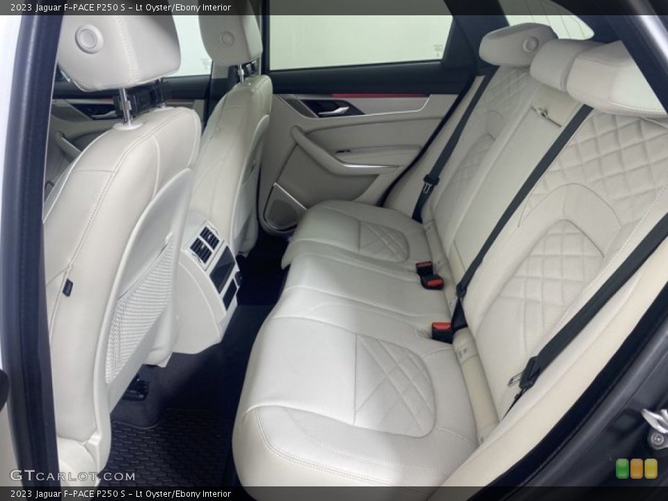 Lt Oyster/Ebony Interior Rear Seat for the 2023 Jaguar F-PACE P250 S #145458917