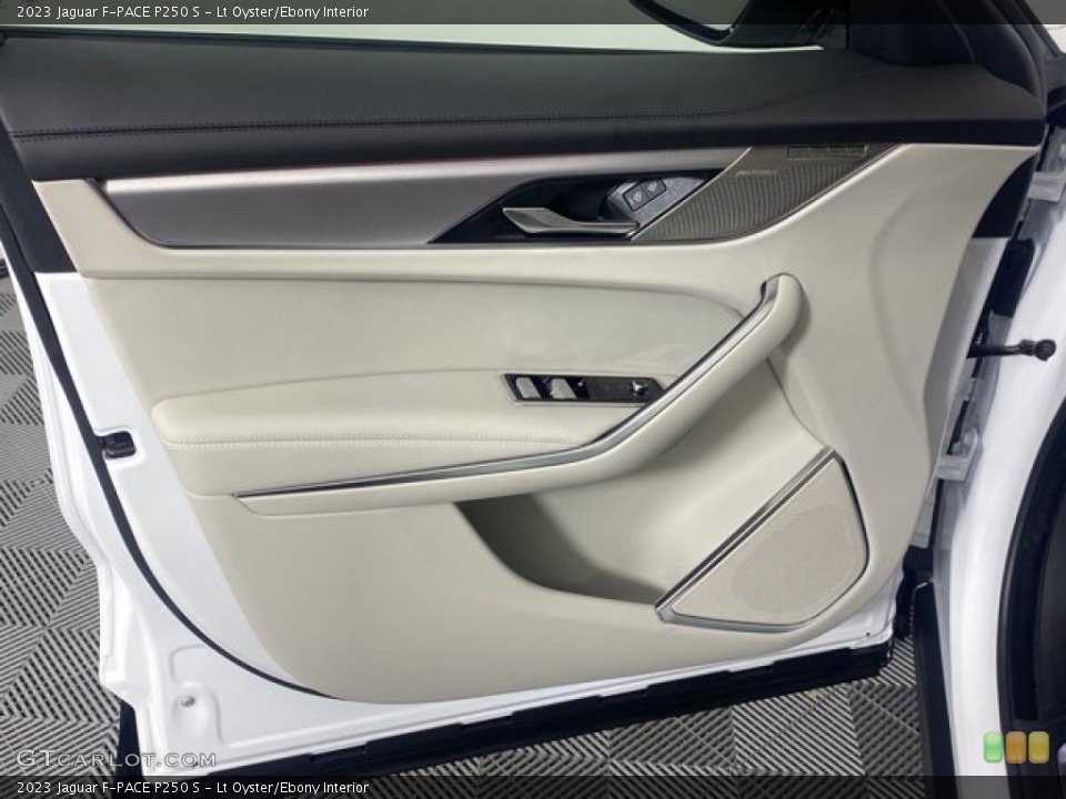 Lt Oyster/Ebony Interior Door Panel for the 2023 Jaguar F-PACE P250 S #145459027