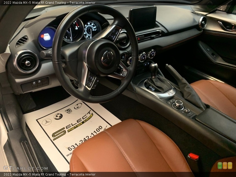 Terracotta Interior Photo for the 2022 Mazda MX-5 Miata RF Grand Touring #145459359