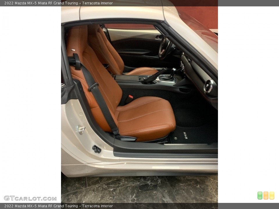 Terracotta Interior Front Seat for the 2022 Mazda MX-5 Miata RF Grand Touring #145459429