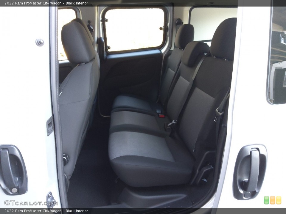 Black Interior Rear Seat for the 2022 Ram ProMaster City Wagon #145459834