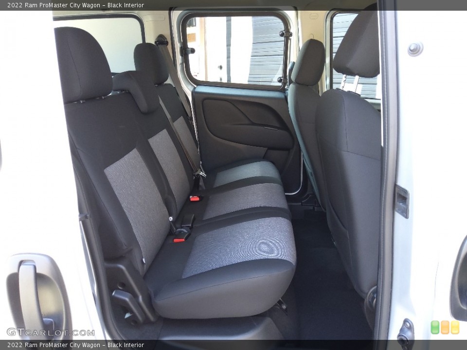 Black Interior Rear Seat for the 2022 Ram ProMaster City Wagon #145459863