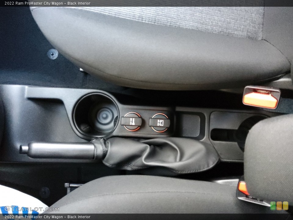 Black Interior Controls for the 2022 Ram ProMaster City Wagon #145460026