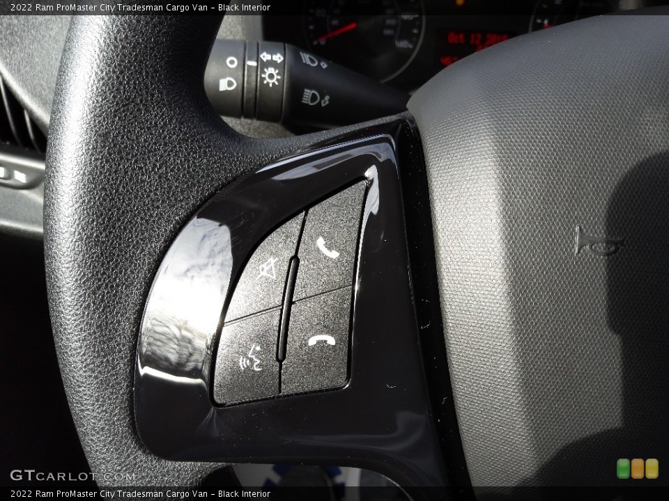 Black Interior Steering Wheel for the 2022 Ram ProMaster City Tradesman Cargo Van #145460656