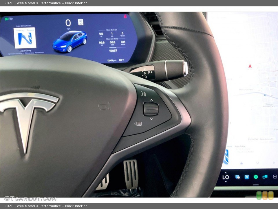 Black Interior Steering Wheel for the 2020 Tesla Model X Performance #145461331