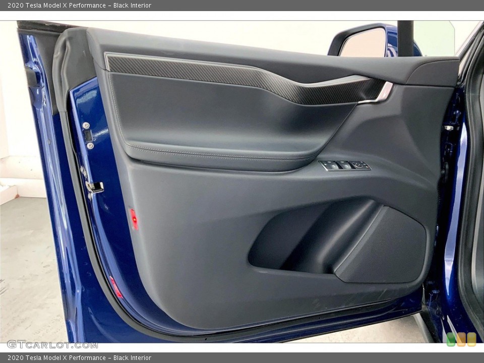 Black Interior Door Panel for the 2020 Tesla Model X Performance #145461367