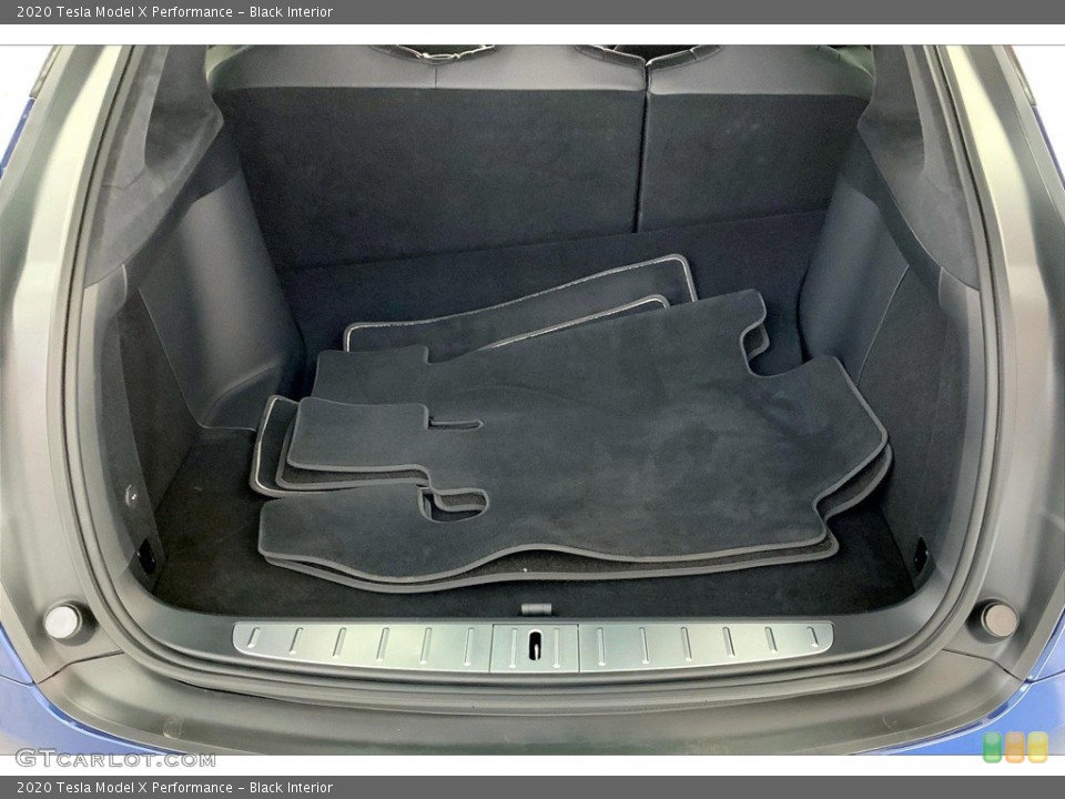 Black Interior Trunk for the 2020 Tesla Model X Performance #145461421