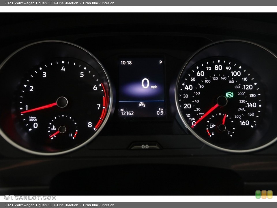Titan Black Interior Gauges for the 2021 Volkswagen Tiguan SE R-Line 4Motion #145461469