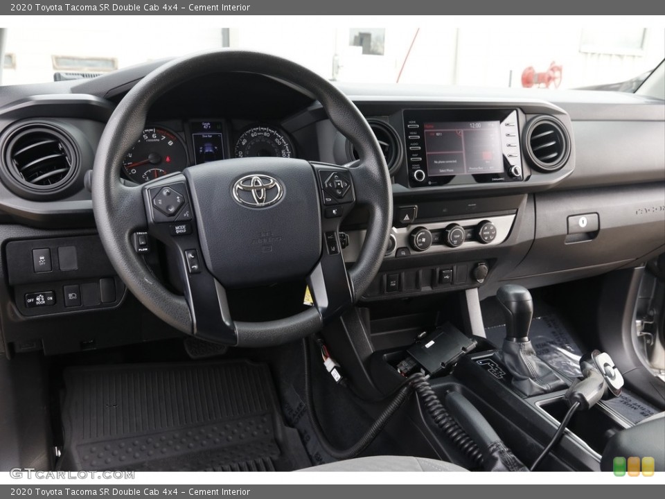 Cement Interior Photo for the 2020 Toyota Tacoma SR Double Cab 4x4 #145461991