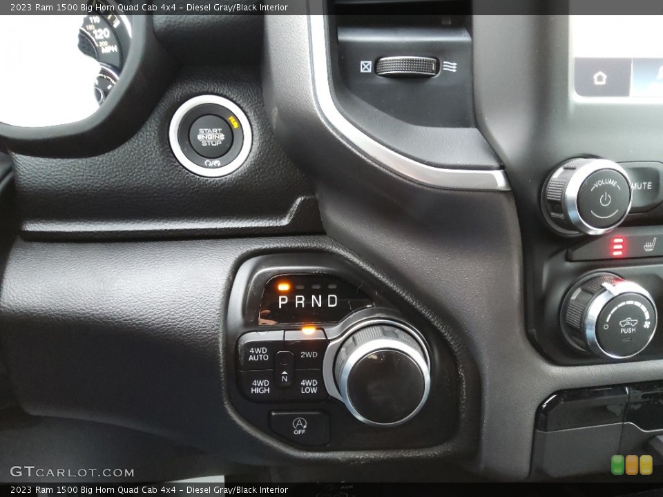 Diesel Gray/Black Interior Transmission for the 2023 Ram 1500 Big Horn Quad Cab 4x4 #145463188