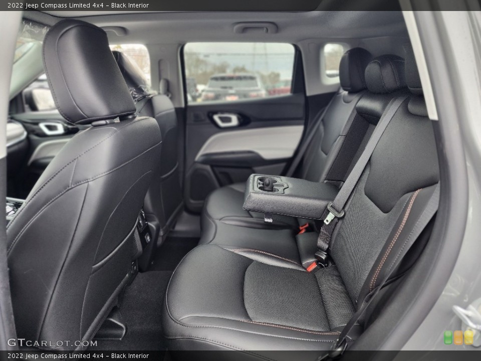 Black Interior Rear Seat for the 2022 Jeep Compass Limited 4x4 #145466227