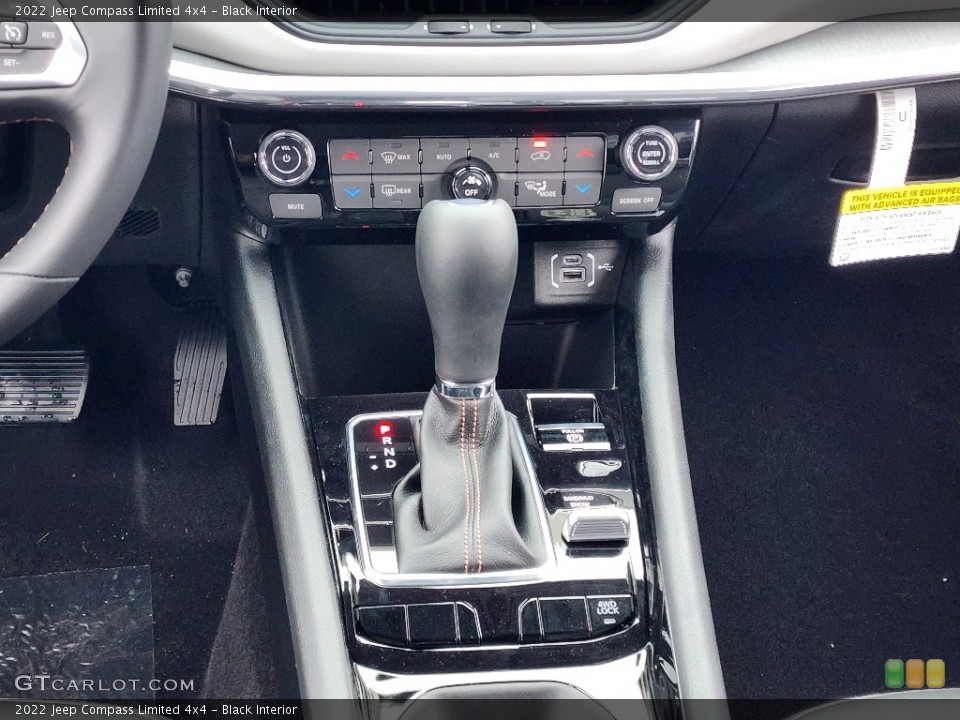 Black Interior Transmission for the 2022 Jeep Compass Limited 4x4 #145466533