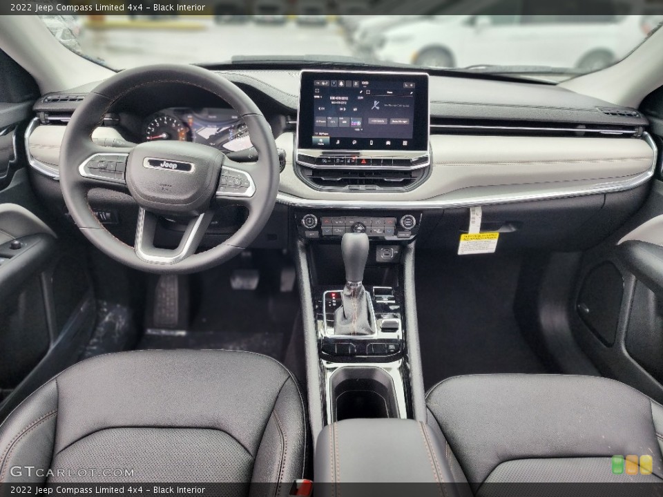 Black Interior Front Seat for the 2022 Jeep Compass Limited 4x4 #145466731