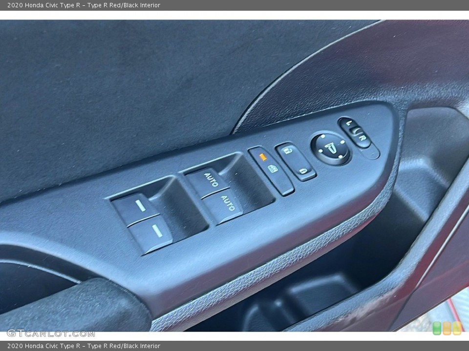 Type R Red/Black Interior Door Panel for the 2020 Honda Civic Type R #145467640