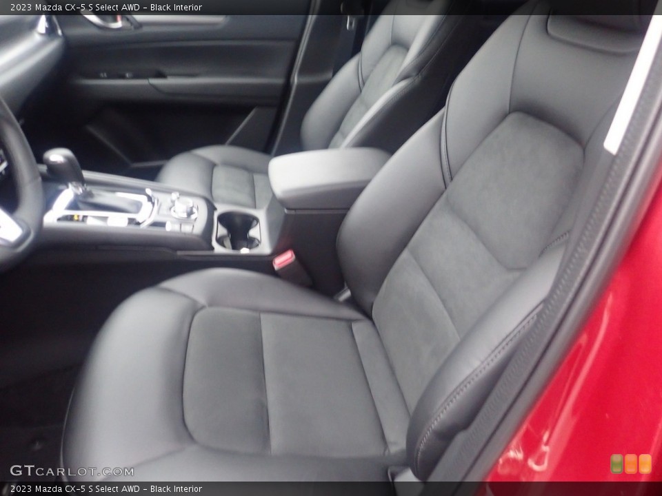 Black Interior Front Seat for the 2023 Mazda CX-5 S Select AWD #145467853