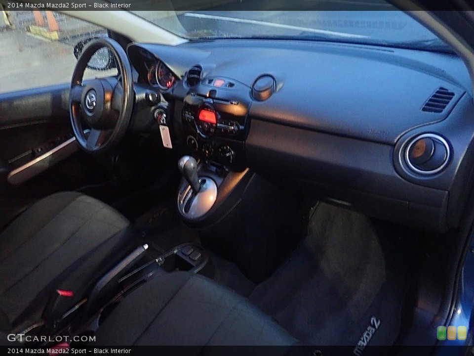 Black Interior Dashboard for the 2014 Mazda Mazda2 Sport #145468018