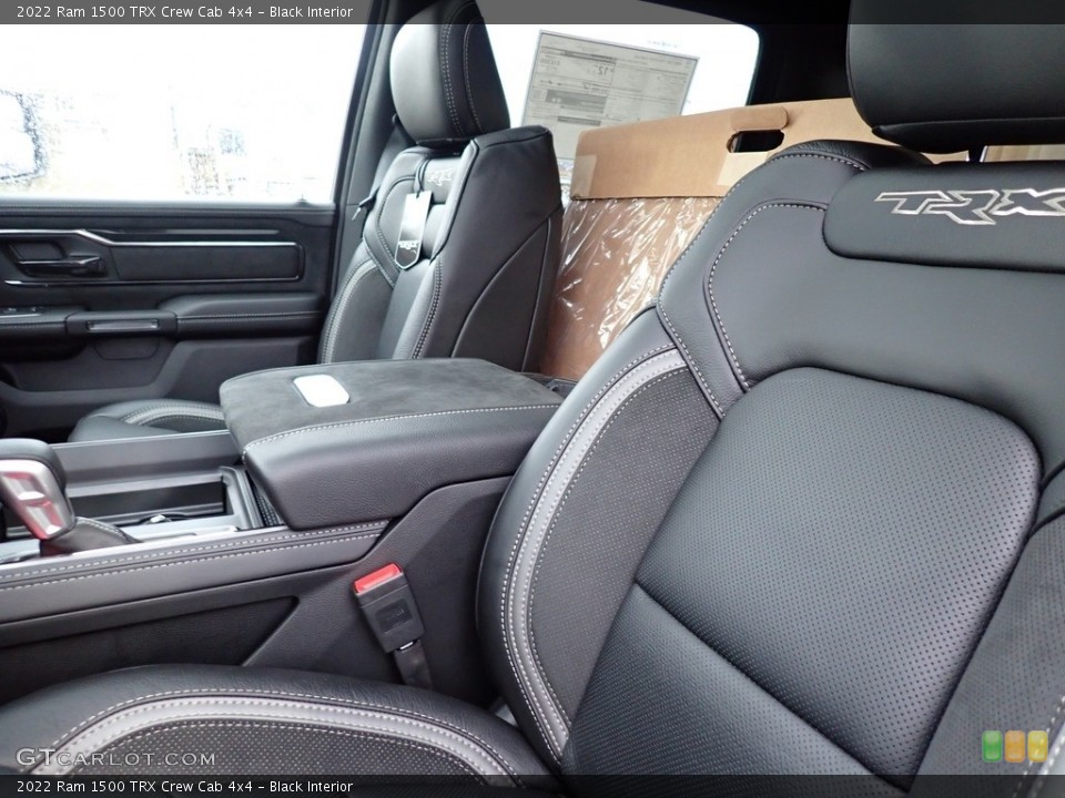 Black Interior Front Seat for the 2022 Ram 1500 TRX Crew Cab 4x4 #145468168