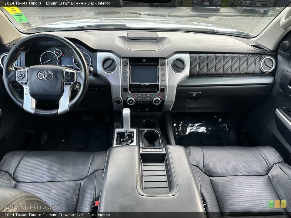 Black Interior Photo for the 2014 Toyota Tundra Platinum Crewmax 4x4 #145468654