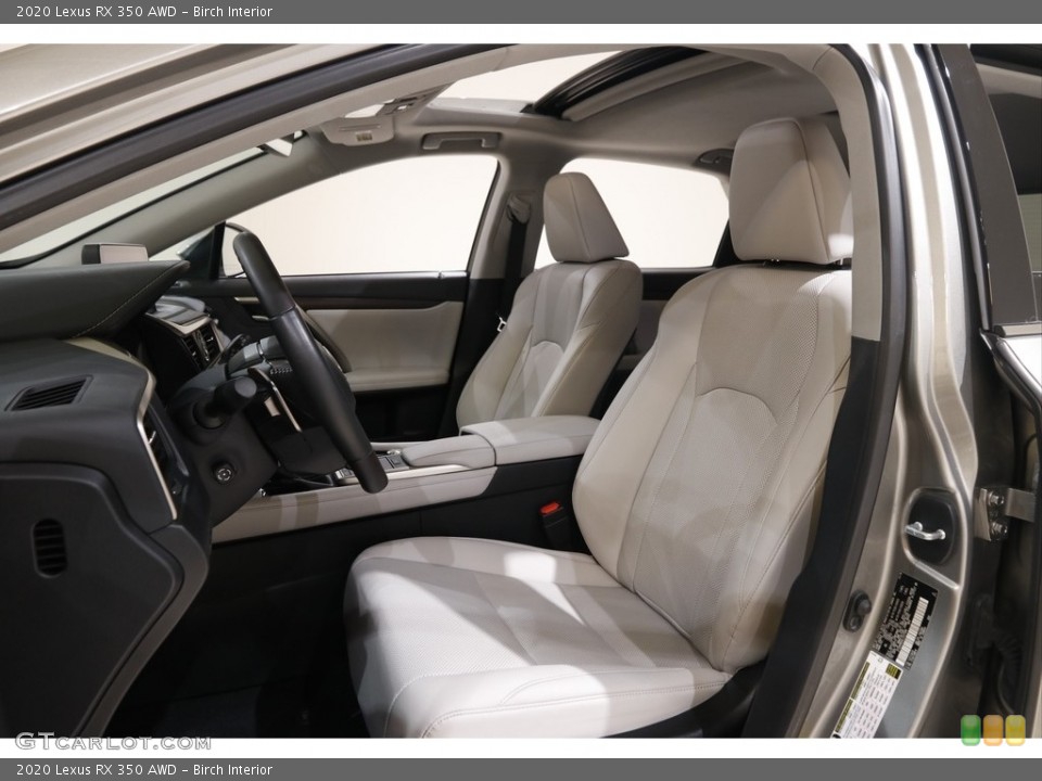 Birch Interior Front Seat for the 2020 Lexus RX 350 AWD #145469360