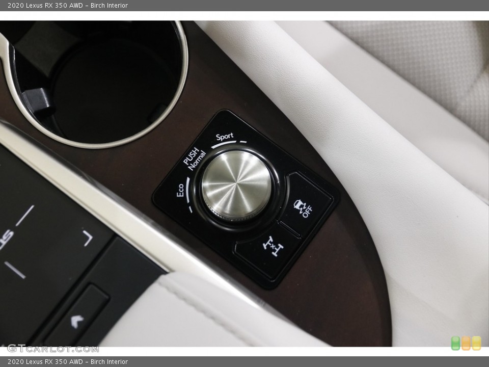 Birch Interior Controls for the 2020 Lexus RX 350 AWD #145469396