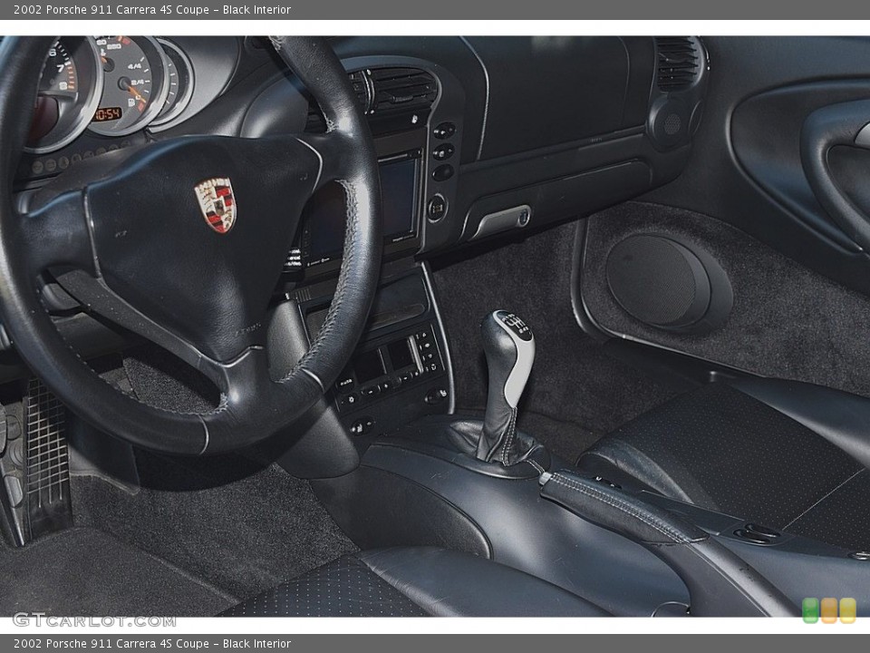 Black Interior Transmission for the 2002 Porsche 911 Carrera 4S Coupe #145471470