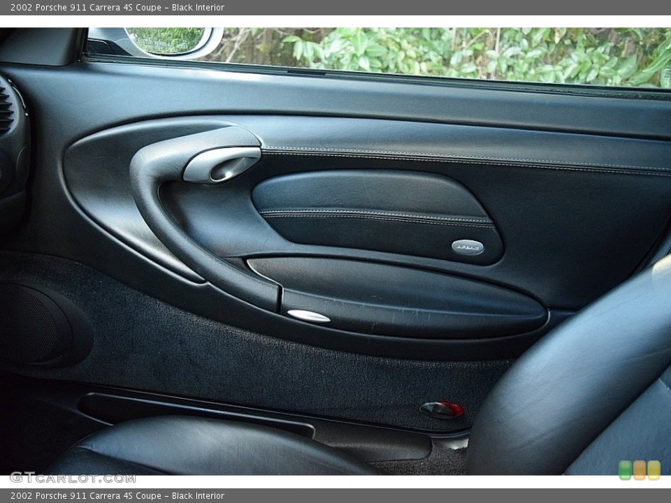 Black Interior Door Panel for the 2002 Porsche 911 Carrera 4S Coupe #145471533