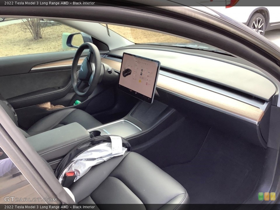 Black Interior Dashboard for the 2022 Tesla Model 3 Long Range AWD #145471866