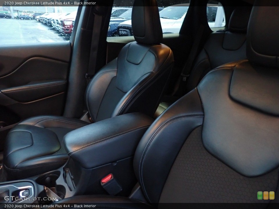 Black Interior Front Seat for the 2020 Jeep Cherokee Latitude Plus 4x4 #145471927