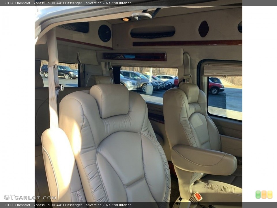 Neutral Interior Rear Seat for the 2014 Chevrolet Express 1500 AWD Passenger Conversion #145472757