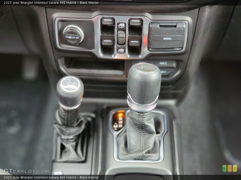 Black Interior Transmission for the 2023 Jeep Wrangler Unlimited Sahara 4XE Hybrid #145474556