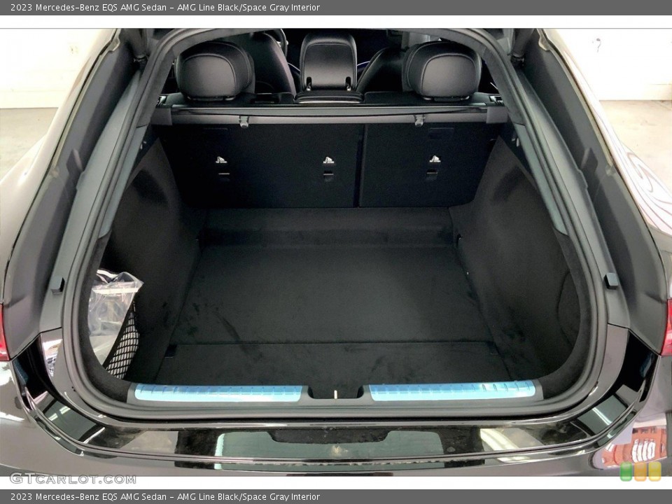 AMG Line Black/Space Gray Interior Trunk for the 2023 Mercedes-Benz EQS AMG Sedan #145474576