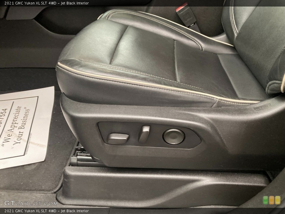 Jet Black Interior Front Seat for the 2021 GMC Yukon XL SLT 4WD #145474848