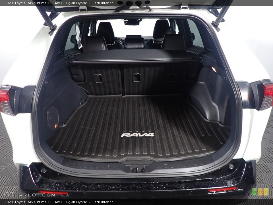 Black Interior Trunk for the 2021 Toyota RAV4 Prime XSE AWD Plug-In Hybrid #145474899