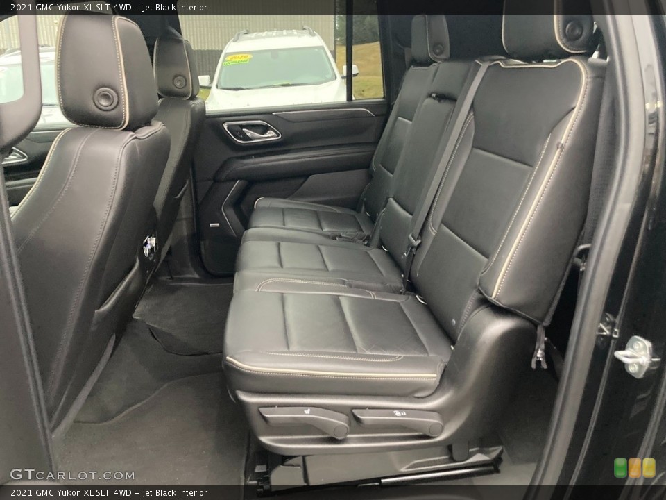 Jet Black Interior Rear Seat for the 2021 GMC Yukon XL SLT 4WD #145475166