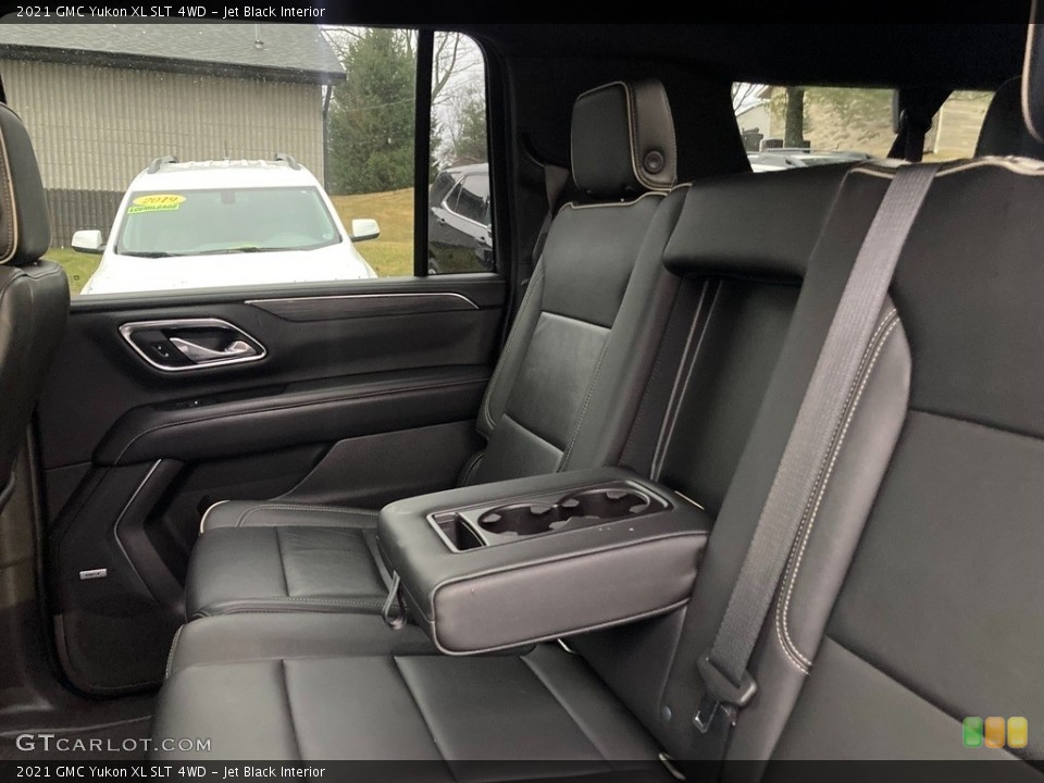 Jet Black Interior Rear Seat for the 2021 GMC Yukon XL SLT 4WD #145475199