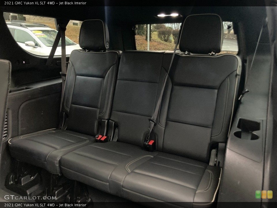 Jet Black Interior Rear Seat for the 2021 GMC Yukon XL SLT 4WD #145475205