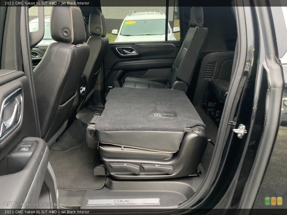 Jet Black Interior Rear Seat for the 2021 GMC Yukon XL SLT 4WD #145475244