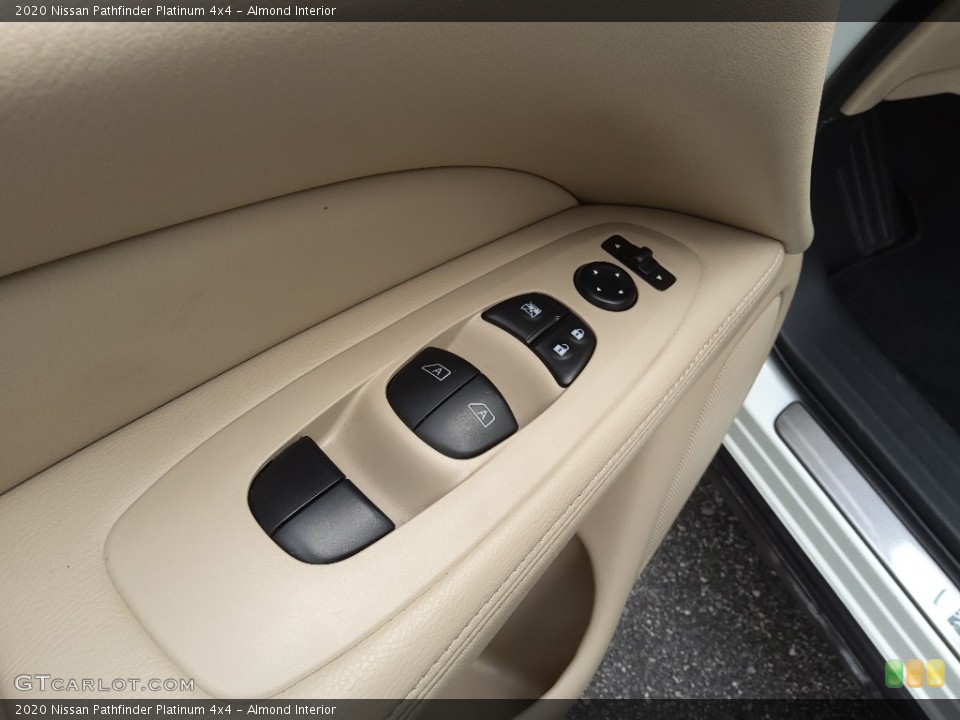 Almond Interior Door Panel for the 2020 Nissan Pathfinder Platinum 4x4 #145475310