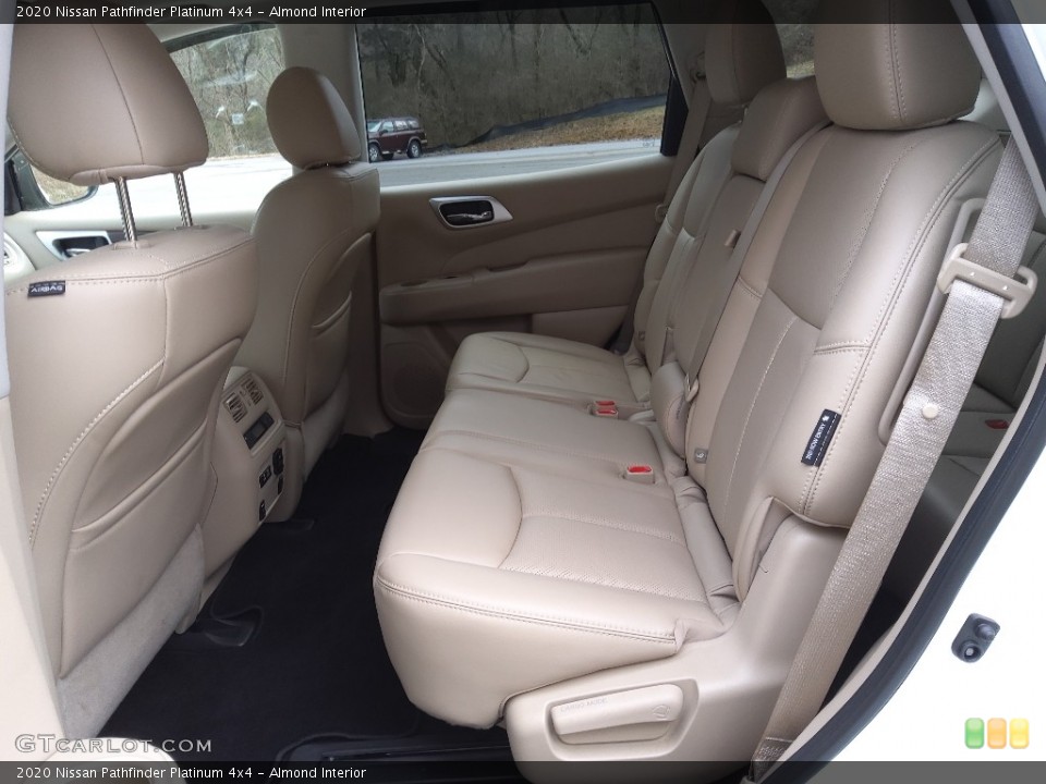 Almond Interior Rear Seat for the 2020 Nissan Pathfinder Platinum 4x4 #145475322
