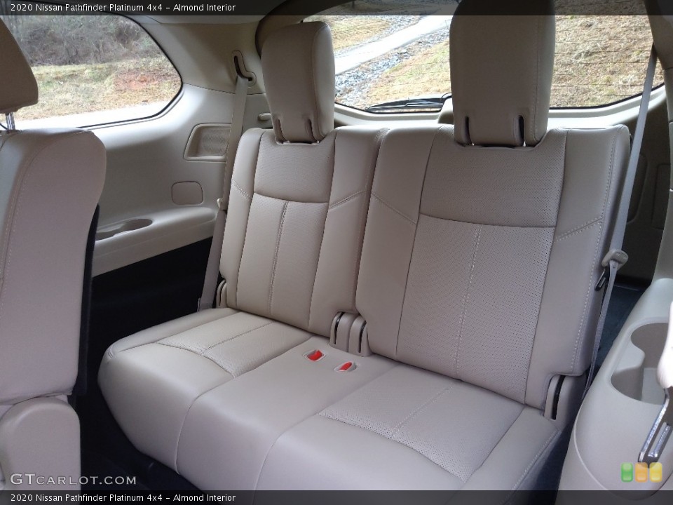 Almond Interior Rear Seat for the 2020 Nissan Pathfinder Platinum 4x4 #145475349